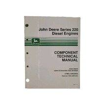 CTM3 - John Deere Series 220 Diesel Engines Component Technical Manual 1993 - $46.74