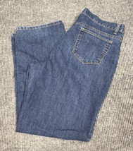 Hannah Evelyn Style Jeans Womens Missy Size 16 High Rise Stretch Blue De... - $23.52