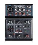 Pyle Professional Wireless 3-Channel DJ Mixer – Bluetooth, USB Interface - $1,010.38 MXN