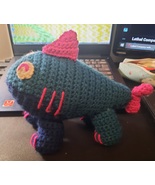 Nox the Landshark Plushie- Fabulous - $50.00