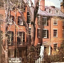 1960s Postcard Boston Louisburg Square Beacon Hill Massachusetts Vintage... - $19.99
