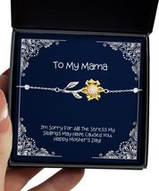 Inappropriate Mama Gifts, I&#39;m Sorry for All The Stress My Siblings May Have Caus - £39.29 GBP