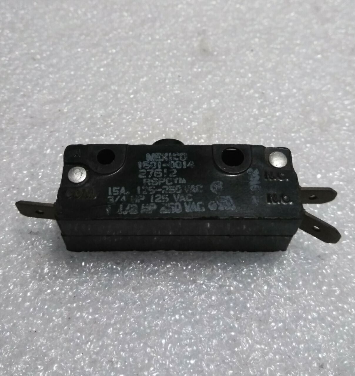 Washer Lid Switch for Speed Queen Huebsch P/N: 27612 [USED] - $4.90