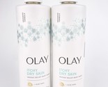 Olay Itchy Dry Skin Instant Relief Body Wash B3 Aloe Vera 20oz Pump Lot ... - $33.81