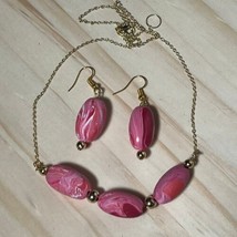 Sweetheart Polymer Clay Necklace and Earrings - Womens Sweetheart Polymer Clay N - £26.17 GBP