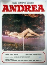 Vintage Movie Poster Andrea The Nympho Erotic Lassander Schott-Schöbinge... - £90.78 GBP