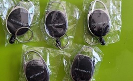 KeySmart Black Retractable Key Rings W/ Carabiner &amp; Belt Clip The More &amp;... - $6.68+