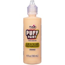 Tulip Dimensional Fabric Paint 4oz-Glow - Orange - £20.75 GBP