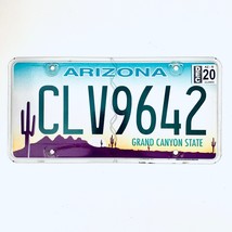 2020 United States Arizona Grand Canyon State Passenger License Plate CLV9642 - £13.15 GBP