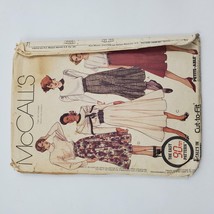 Vtg McCall&#39;s Easy 90 Min Sewing Pattern UnCut 4411 Misses&#39; Skirt &amp; Belt ... - $6.89