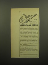 1960 Metropolitan Museum of Art Ad - Christmas Cards - $14.99
