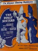 1918 I&#39;m Always Ch ASIN G Rainbows Grable Haver The Dolly Sisters From Oh Look! - £4.38 GBP
