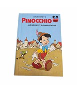 Vintage 1973 Walt Disney’s Pinocchio and His Puppet Show Adventure Story... - $7.90