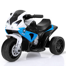 Kids Ride On Motorcycle Bmw Licensed 6V Electric 3 Wheels Bicycle W/ Mus... - £99.89 GBP