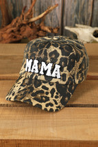 Leopard MAMA Embroidered Leopard Baseball Cap - $117.91 MXN