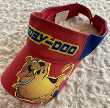 Scooby Doo Boys Red Blue Yellow Embroidered Visor Adjustable 3-7 - £6.96 GBP