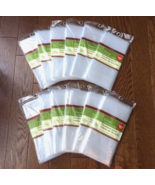 12 Shower Curtain Liners Clear Magnetic Mildew Resistant PEVA Plastic Bulk Lot - $44.09