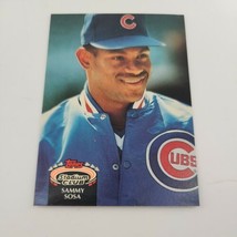 1992 Topps Sammy Sosa #628 Chicago Cubs Baseball Card - £0.77 GBP