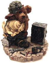 Boyds Bears Sparky And The Box, Rare Premiere Edition, Pristine - £26.75 GBP