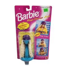 Vintage 1993 Barbie Magic Change Hair Crimp N Cool Wig + Hat Mattel New 68090 - £18.98 GBP