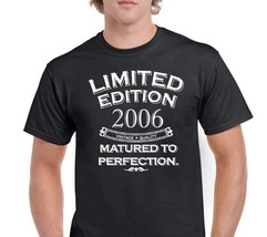 18th Birthday Gifts For Son Eighteen Limited Edition Year 2006 Shirt - £12.33 GBP+
