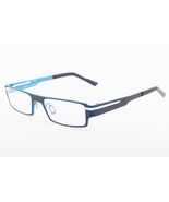Orgreen SURF 1M/25M Matte Black / Blue Titanium Eyeglasses 52mm - $287.04