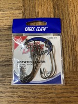 Eagle Claw Lazar Sharp Rotating Worm Hook Size 3/0-BRAND NEW-SHIPS Same Bus Day - £7.65 GBP