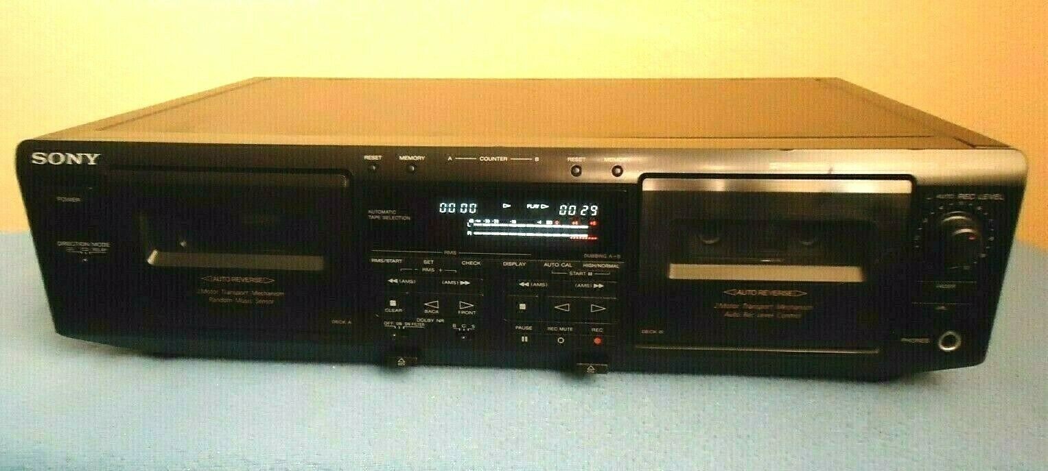 Primary image for Sony TC-WR550Z Double Cassette Deck, New Belts !    See Video !