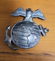 RARE WWI USMC Sweetheart or Service pin Variety Brooch Pin STERLING - $49.49
