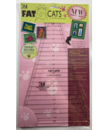 Darlene Zimmerman Fat Cats Quilting Ruler # 8823747 Pattern Included--NEW - $19.79