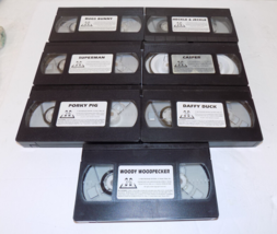 Lot Of 7 Classic Cartoon VHS Tapes 3-G Home Video 1992 - £27.36 GBP