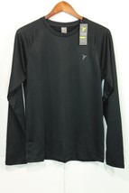 NEW Men&#39;s Old Navy Active Performance Thermal Long Sleeve Shirt Black M $40 - $16.81