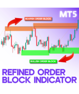 Order Block Refined (OBR) Indicator for ICT in MT5 Download [Free] TFlab - $5.00