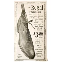 Bliss Regal English Leather Shoes 1897 Advertisement Victorian Fashion A... - £15.45 GBP