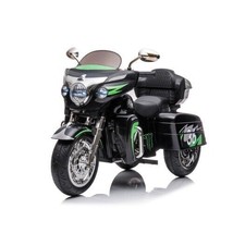 Kids 12V Ride-On Motorcycle, Two Seats, Key Start, Headlight, Storage Box - £178.78 GBP