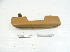 85 Mercedes R107 380SL grab handle, on door panel, left, palomino armrest - $99.99