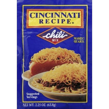 Cincinnati Recipe Chili Mix - 2.25 oz Packets (3 Pack) Each Pack Makes 2 Quarts - £12.78 GBP