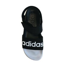 Adidas Adilette Sandal Womens Size 11 Slides G28695 Black White Sandals - £20.74 GBP