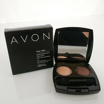 Avon True Color Eyeshadow Duo 2.8 g .099 oz Mauve Glow 2012 - $24.73