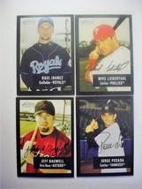 Lot of (4) 2003 Bowman Heritage Signature Baseball Cards-ex/mt - £9.79 GBP