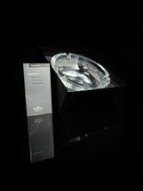 Versace Crystal Ashtray  Measures 6.25 inches diameter NIB image 3