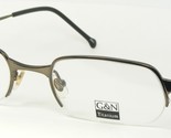 G&amp;N GOTTI + NIEDERER Noche BRS Bronce Gafas Titanio 49-20-145mm - $75.23