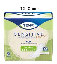 72 Ct TENA Incontinent Pad Bladder Control Pad 10&quot; Sensitive Care Ultra ... - $47.01
