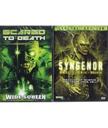 SCARED to DEATH / SYNGENOR (dvd) *NEW* original and it's sequel together, OOP - $74.99