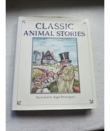 Classic Animal Stories by Lesley O&#39;Mara HCDJ 1991 Illustrated By Angel D... - $9.89