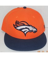 Denver Broncos Fitted Football Hat Cap New Era 59Fifty NFL 7 5/8 - £26.86 GBP