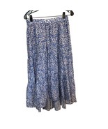 Xirena Iris Skirt Silk Blend Bleu Bell Size Medium New with tags Made in... - $134.81 CAD