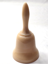 Vintage WESTMORELAND 5.2&quot; Glass Bell - Almond Cream Swiss Mocha Color No... - $12.92