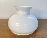 VINTAGE White  MILK GLASS  LAMP SHADE Made In France 7” Fitter 6” High - $24.49
