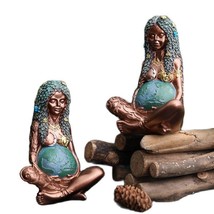 Home Decoration Ornaments Mother Earth Decoration Figurines Goddess Retro Miniat - £27.46 GBP